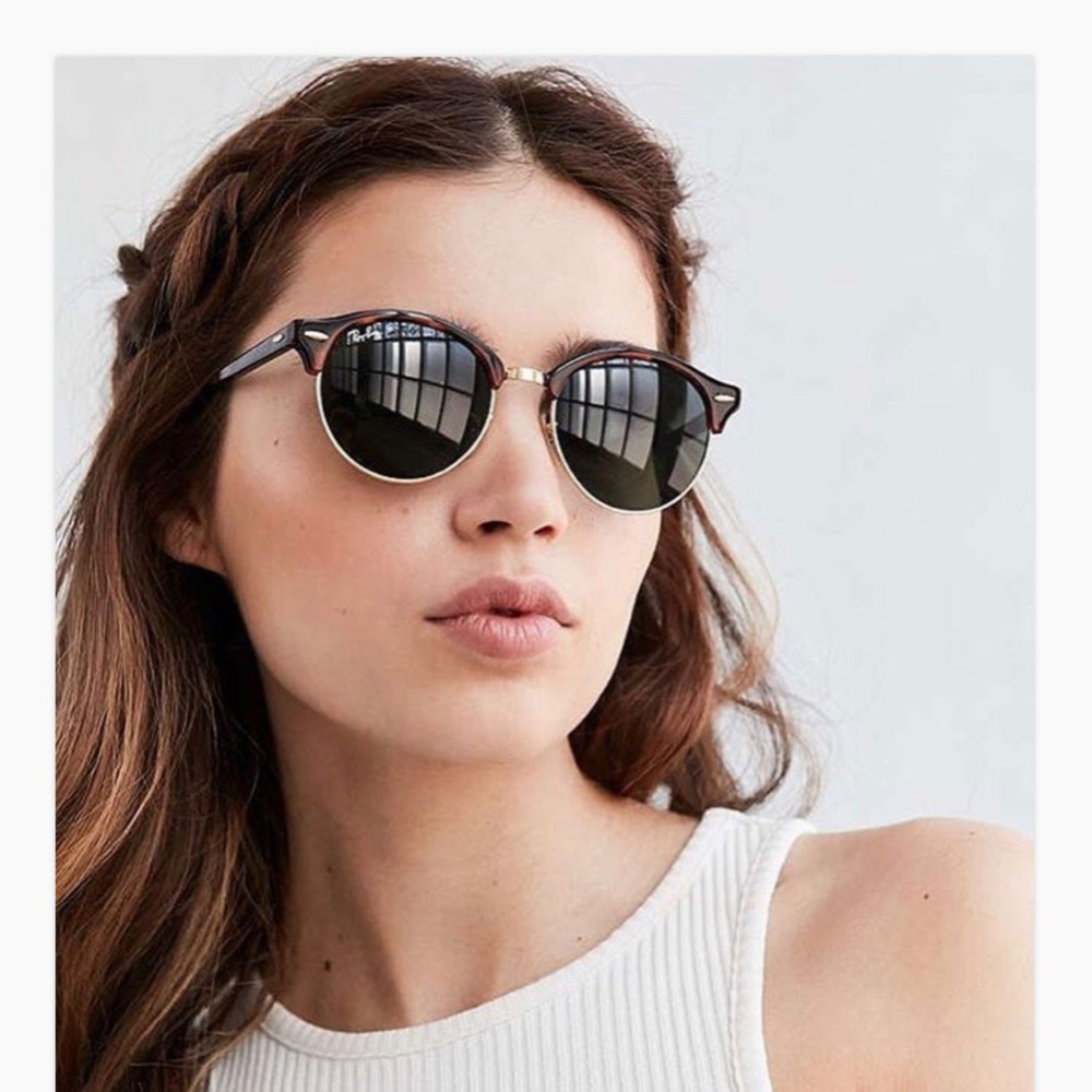Rayban round clubmaster sunglasses